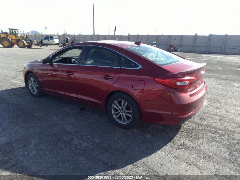 2015 HYUNDAI SONATA 2.4L - 5NPE24AF0FH081426