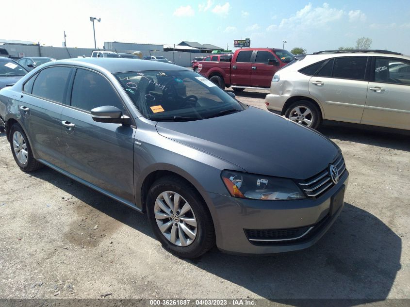 2014 VOLKSWAGEN PASSAT WOLFSBURG ED - 1VWAS7A35EC117852