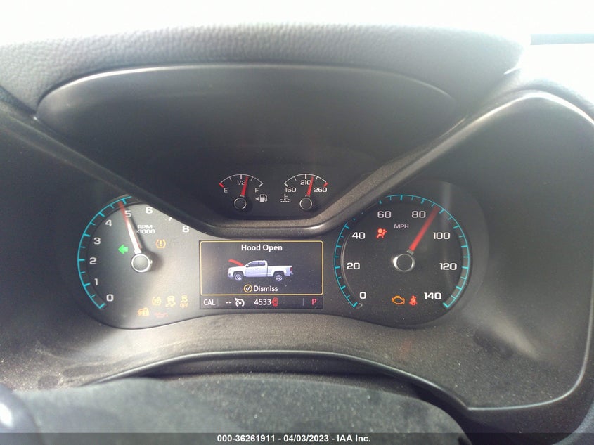 VIN 1GCGSDEN1N1132643 2022 CHEVROLET COLORADO 2WD Z71