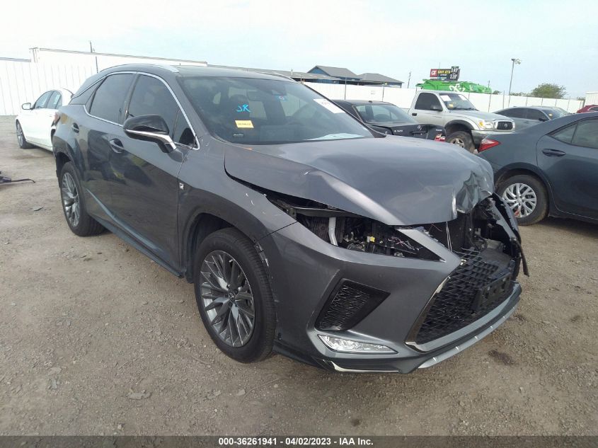 2T2YZMDA5NC325481 LEXUS RX RX 350 F SPORT HANDLING 2022