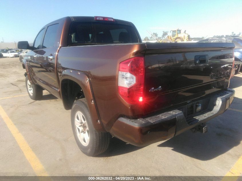 2016 TOYOTA TUNDRA 4WD TRUCK PLATINUM/1794 - 5TFAW5F17GX494469