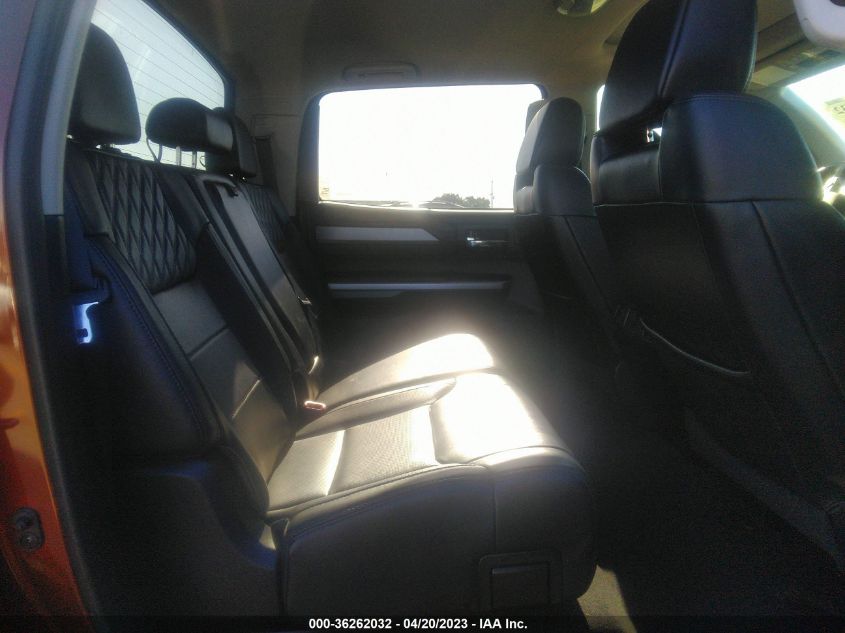 2016 TOYOTA TUNDRA 4WD TRUCK PLATINUM/1794 - 5TFAW5F17GX494469