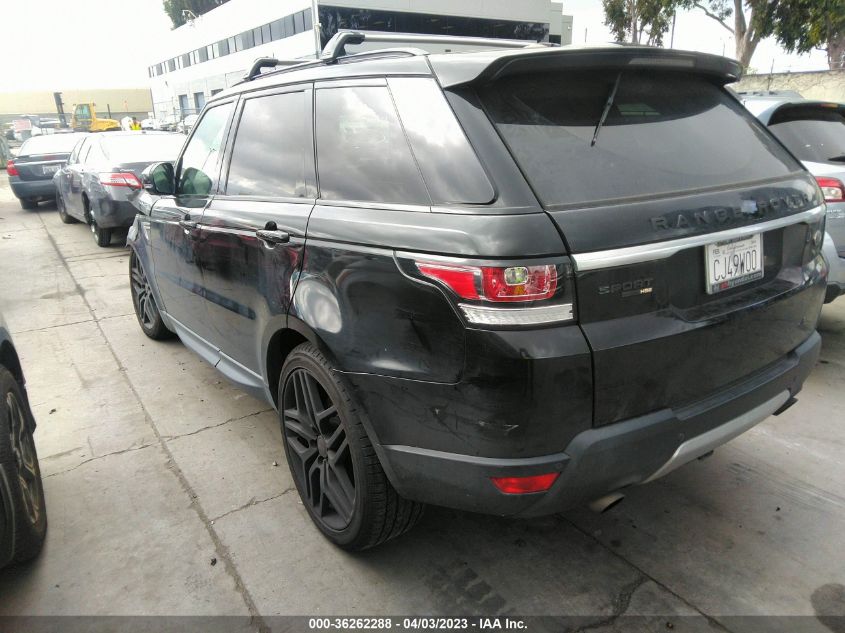 2014 LAND ROVER RANGE ROVER SPORT HSE - SALWR2WF8EA366158