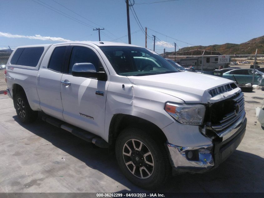 2014 TOYOTA TUNDRA 4WD TRUCK LTD - 5TFBY5F11EX397229