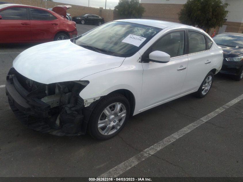 2015 NISSAN SENTRA S - 3N1AB7AP5FY362829