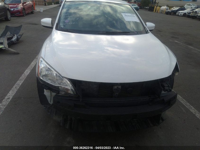 2015 NISSAN SENTRA S - 3N1AB7AP5FY362829