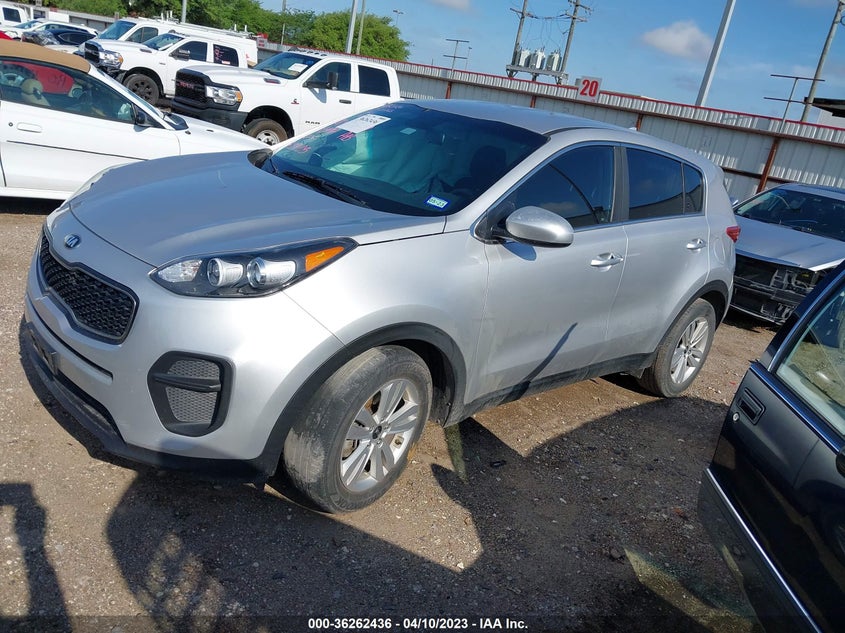 VIN KNDPM3ACXK7594653 2019 KIA SPORTAGE LX