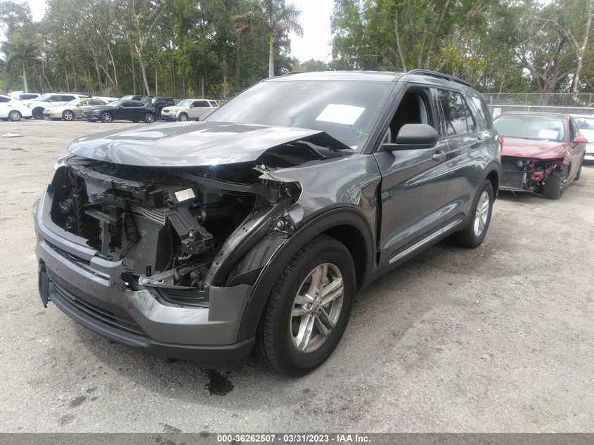 VIN 1FMSK7DH1MGA68358 2021 FORD EXPLORER XLT