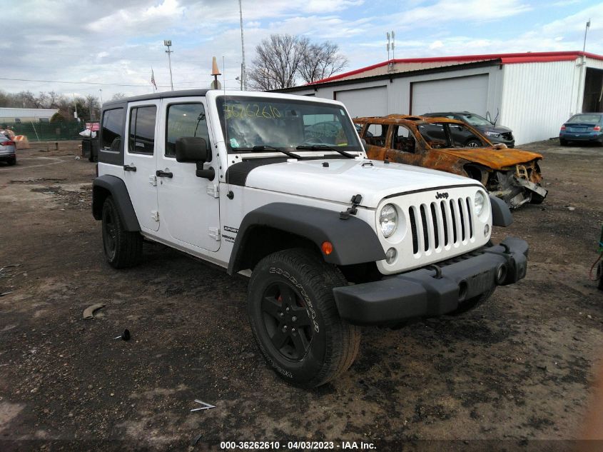 2017 JEEP WRANGLER UNLIMITED SPORT - 1C4BJWDG9HL551229