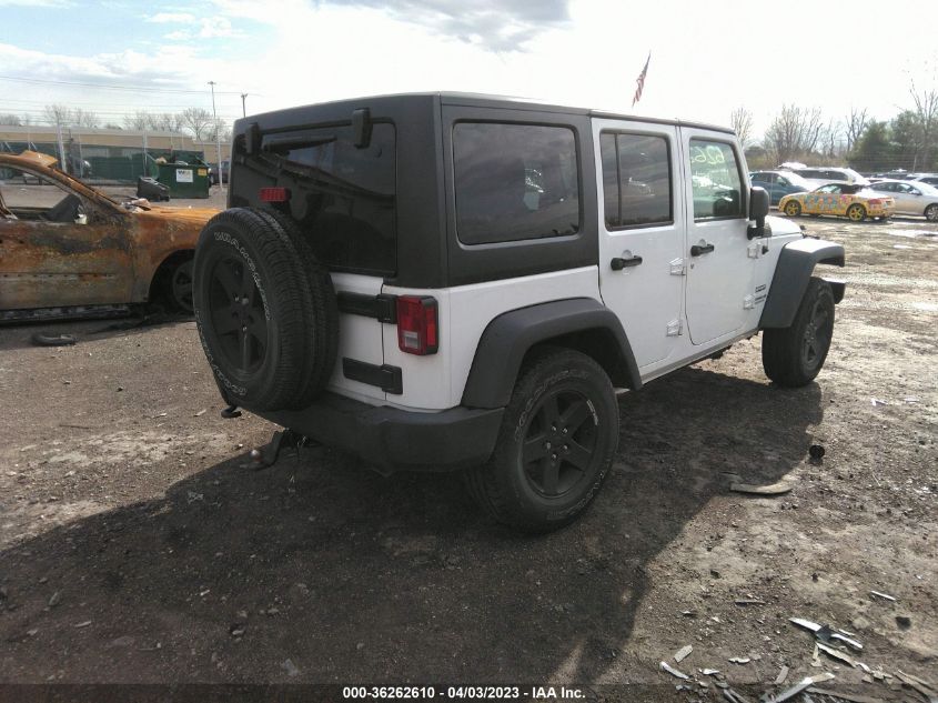 2017 JEEP WRANGLER UNLIMITED SPORT - 1C4BJWDG9HL551229