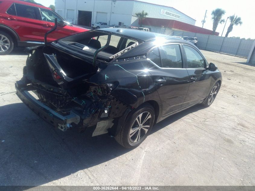 2022 NISSAN SENTRA SV - 3N1AB8CV1NY304619