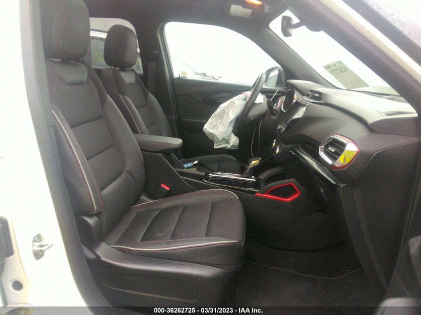 VIN KL79MTSL4MB124638 2021 CHEVROLET TRAILBLAZER RS