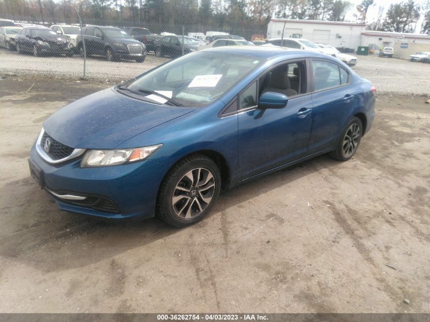 2014 HONDA CIVIC SEDAN EX - 19XFB2F89EE073413