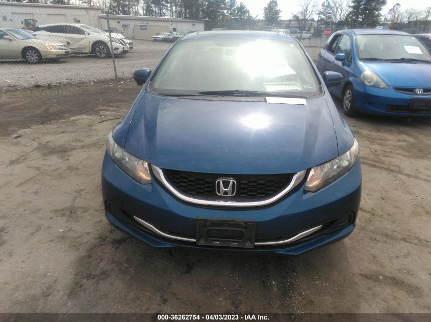 2014 HONDA CIVIC SEDAN EX - 19XFB2F89EE073413
