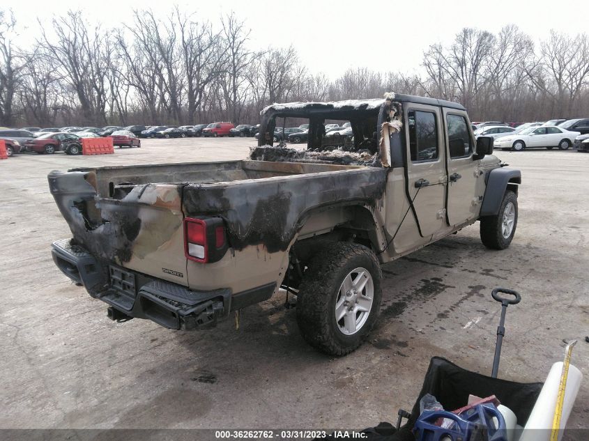 2020 JEEP GLADIATOR SPORT S - 1C6HJTAG2LL161196