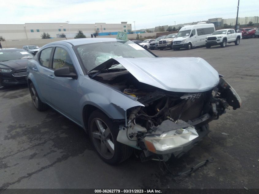 2013 DODGE AVENGER SE - 1C3CDZAB3DN565572