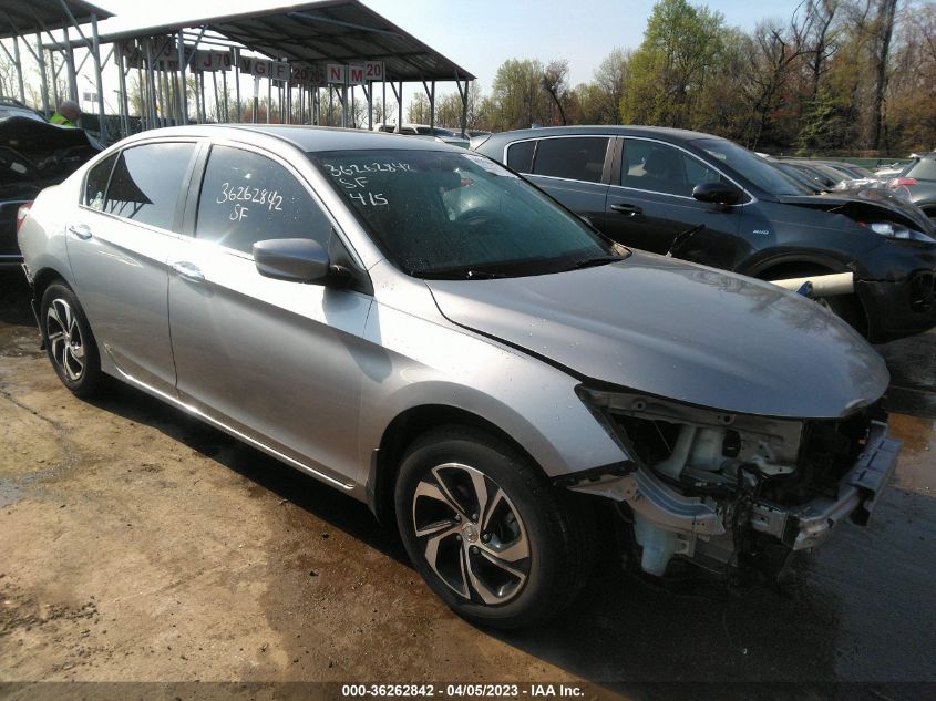 2017 HONDA ACCORD SEDAN LX - 1HGCR2F36HA252276
