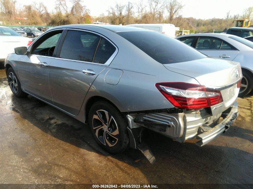 2017 HONDA ACCORD SEDAN LX - 1HGCR2F36HA252276