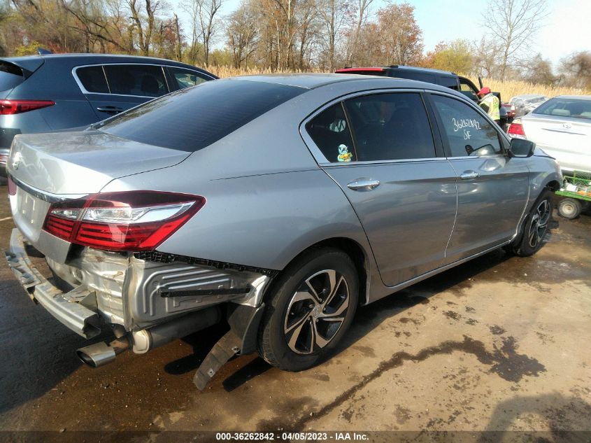 2017 HONDA ACCORD SEDAN LX - 1HGCR2F36HA252276
