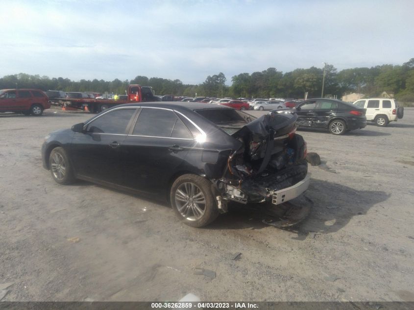 2016 TOYOTA CAMRY XLE/SE/LE/XSE - 4T1BF1FK6GU216617