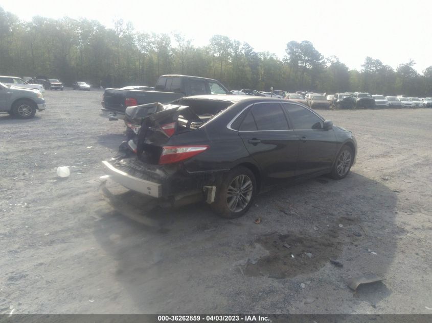 2016 TOYOTA CAMRY XLE/SE/LE/XSE - 4T1BF1FK6GU216617