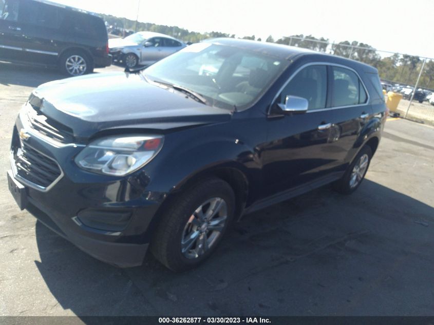 2017 CHEVROLET EQUINOX LS - 2GNALBEK1H1509118