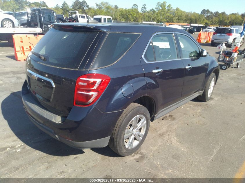 2017 CHEVROLET EQUINOX LS - 2GNALBEK1H1509118