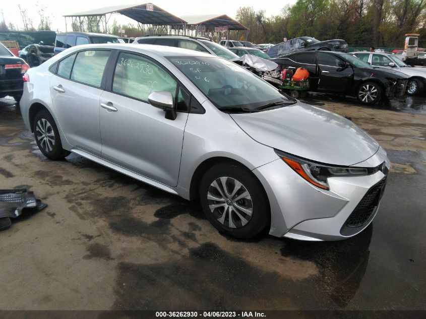 2022 TOYOTA COROLLA HYBRID LE - JTDEAMDE3N3008776