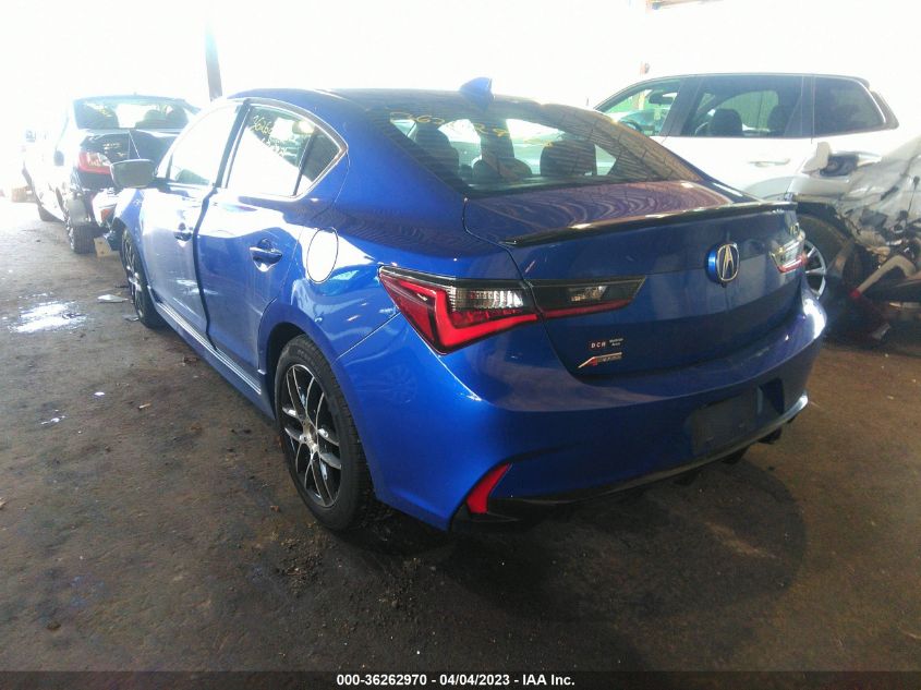 2019 ACURA ILX PKG - 19UDE2F89KA002954