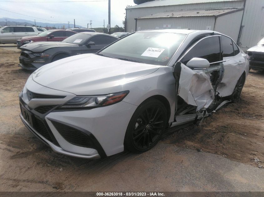 2022 TOYOTA CAMRY HYBRID XSE - 4T1K31AK1NU038077