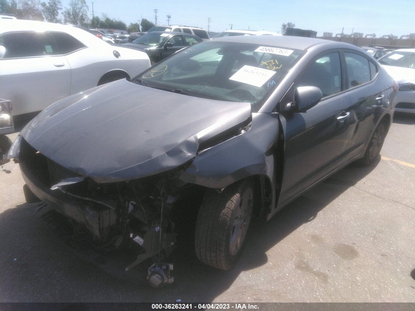 VIN 5NPD84LF2KH423492 2019 HYUNDAI ELANTRA SEL