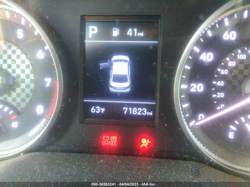 VIN 5NPD84LF2KH423492 2019 HYUNDAI ELANTRA SEL