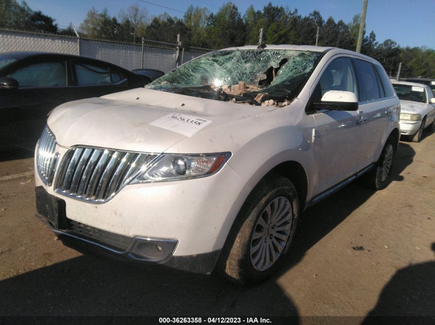 2013 LINCOLN MKX - 2LMDJ6JK0DBL09909