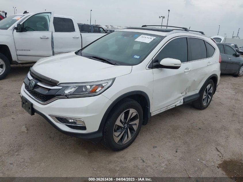 2015 HONDA CR-V TOURING - 5J6RM4H90FL073487