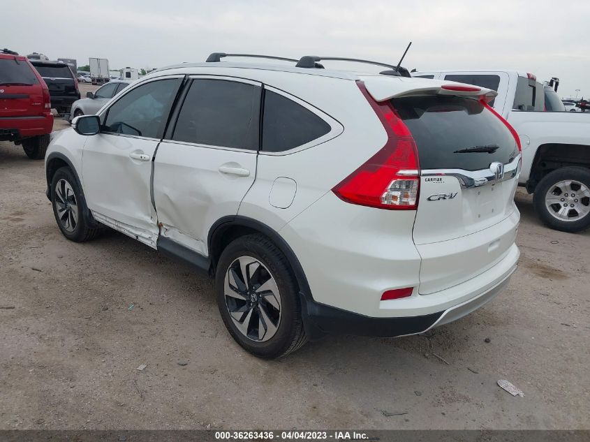 2015 HONDA CR-V TOURING - 5J6RM4H90FL073487