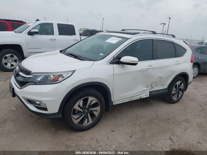 2015 HONDA CR-V TOURING - 5J6RM4H90FL073487