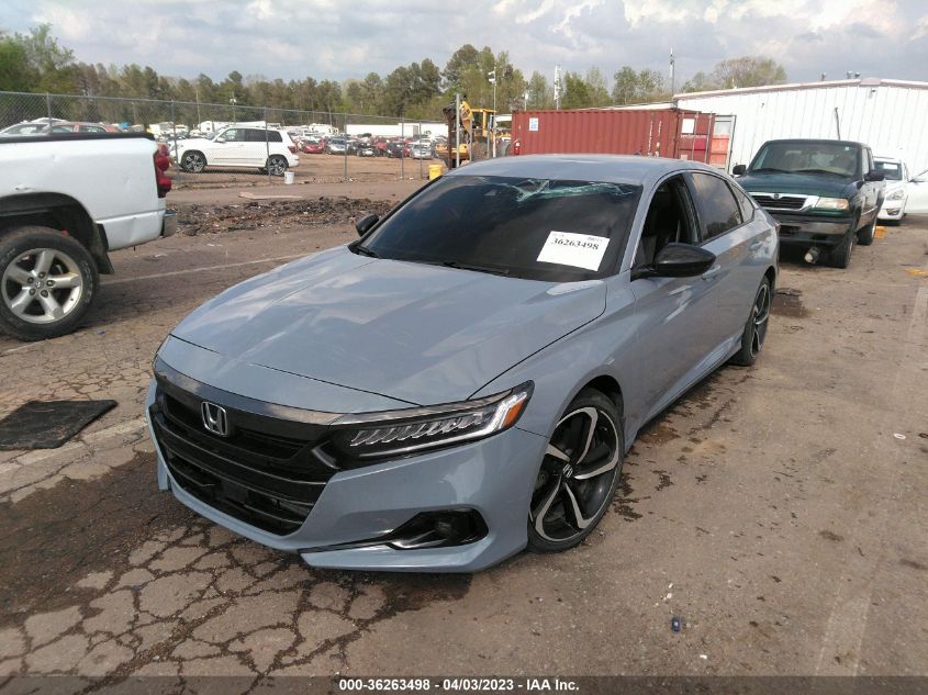 2021 HONDA ACCORD SEDAN SPORT - 1HGCV1F35MA006027