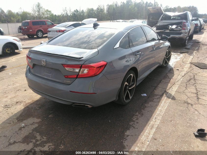 2021 HONDA ACCORD SEDAN SPORT - 1HGCV1F35MA006027