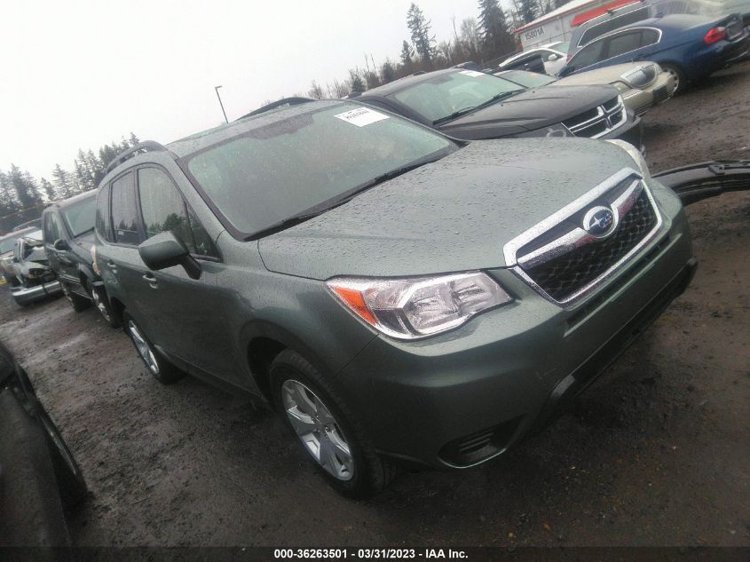 2016 SUBARU FORESTER 2.5I PREMIUM - JF2SJADC6GH546332