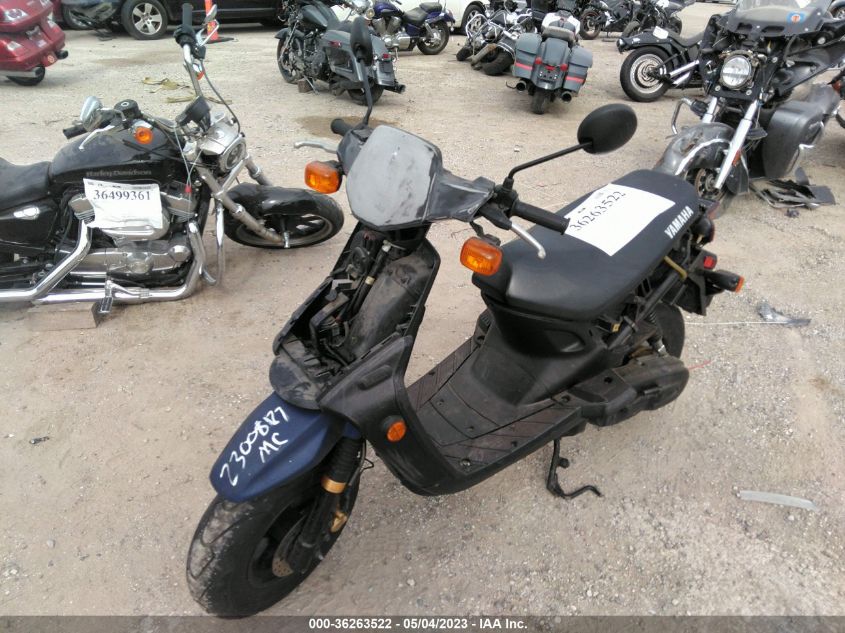 2005 YAMAHA YW50 AP ZUMA - LPRSA20A45A605659