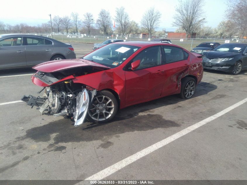 2014 DODGE DART SXT - 1C3CDFBB5ED700250