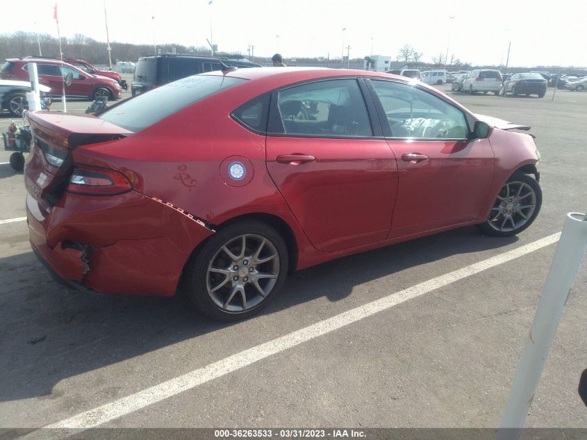 2014 DODGE DART SXT - 1C3CDFBB5ED700250