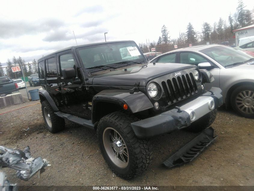 2015 JEEP WRANGLER UNLIMITED SAHARA - 1C4BJWEG0FL672078
