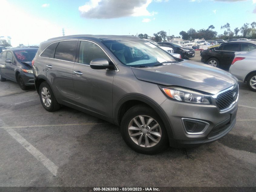 2016 KIA SORENTO LX - 5XYPG4A36GG172046