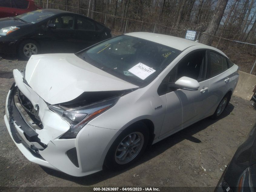 2016 TOYOTA PRIUS - JTDKBRFU8G3010530