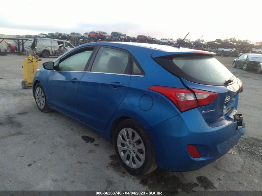 2017 HYUNDAI ELANTRA GT - KMHD35LH3HU382872