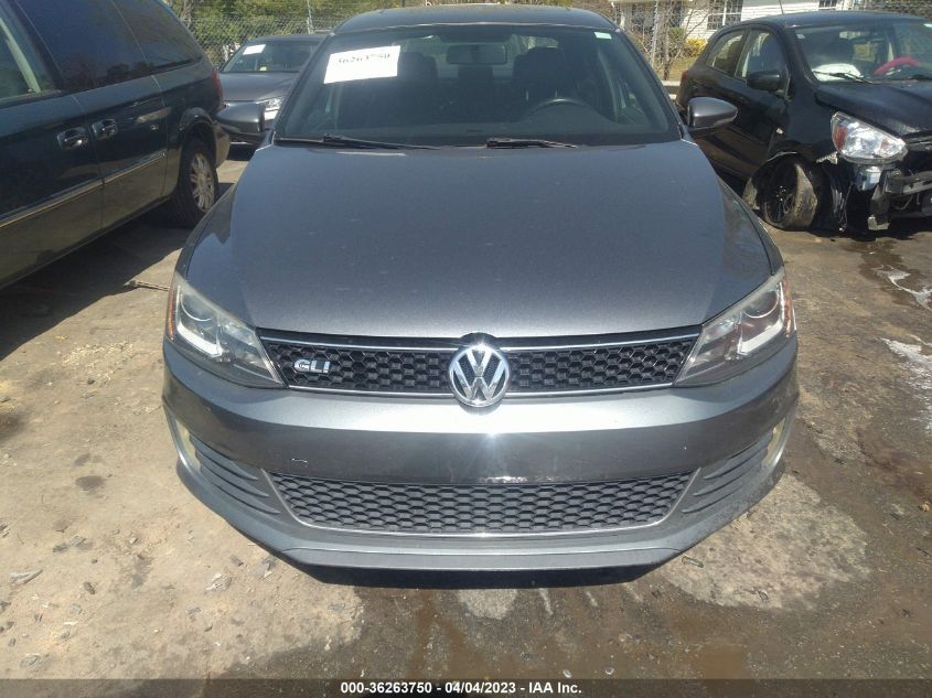 2013 VOLKSWAGEN GLI AUTOBAHN W/NAV 3VW467AJ6DM227516