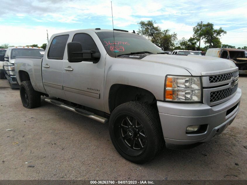 2013 CHEVROLET SILVERADO 2500HD LTZ - 1GC1KYE88DF229055