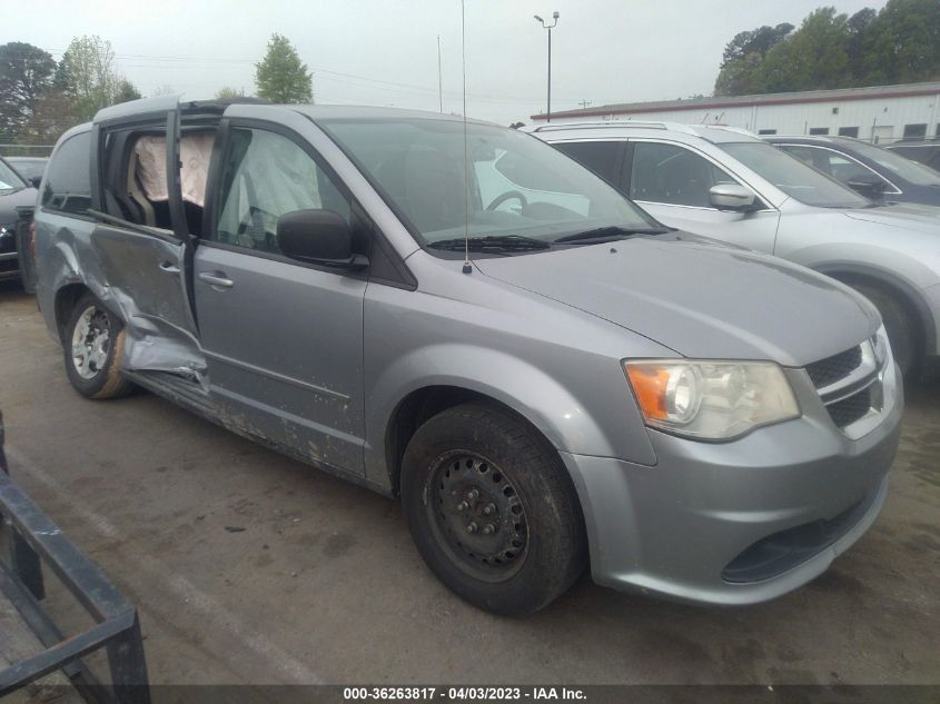 2013 DODGE GRAND CARAVAN SXT - 2C4RDGBGXDR579654