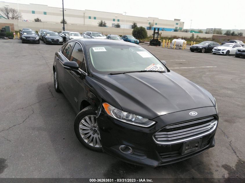 2014 FORD FUSION ENERGI SE LUXURY - 3FA6P0PU7ER329726